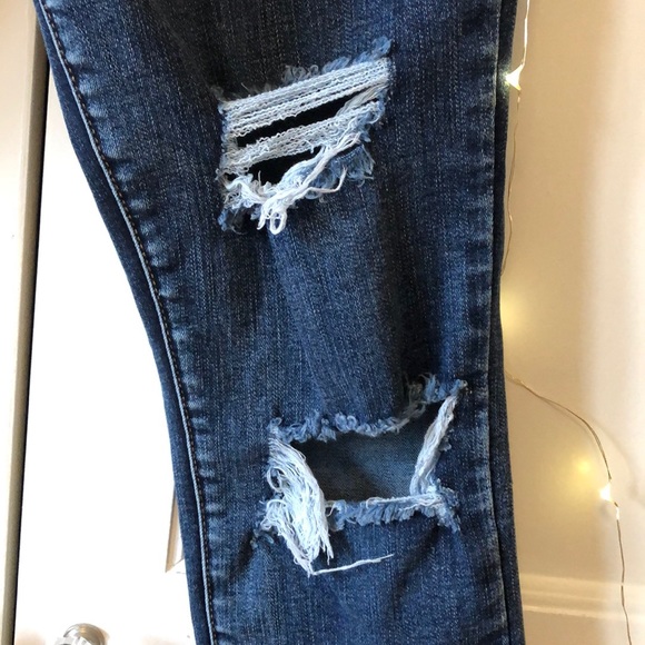 PACSUN ANKLE RIPPED ANKEL JEGGINGS - Picture 4 of 4